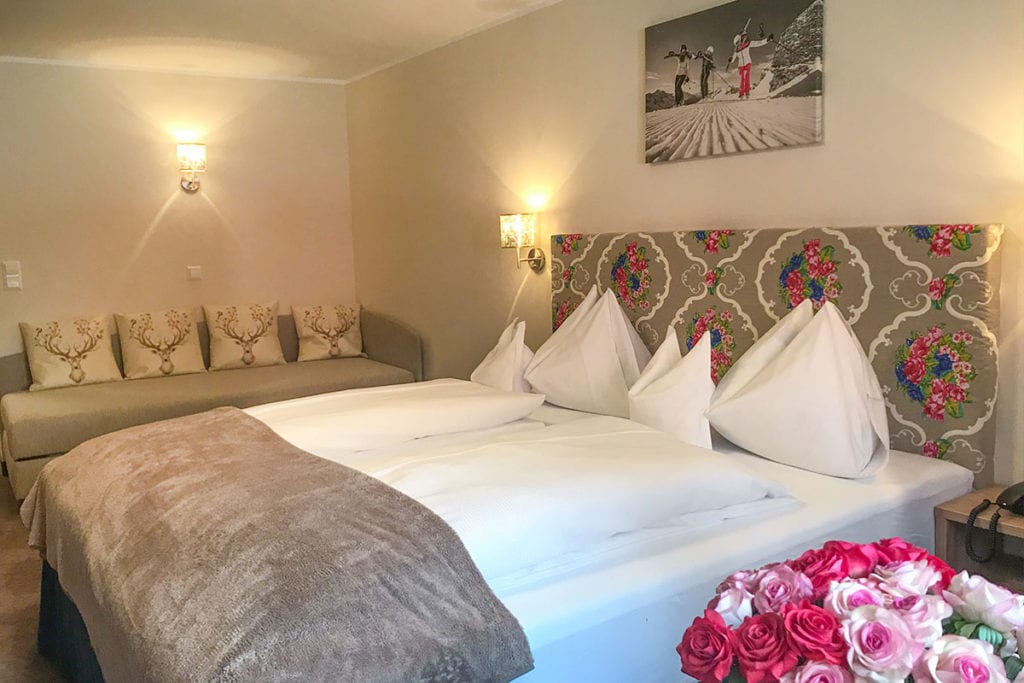 Doppelzimmer Enzian - Andis Skihotel in Obertauern