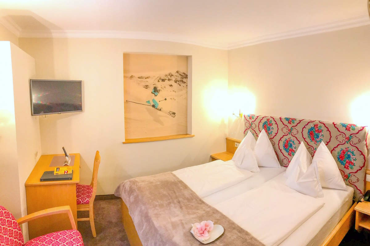 Doppelzimmer Schneerose · Andis Skihotel in Obertauern