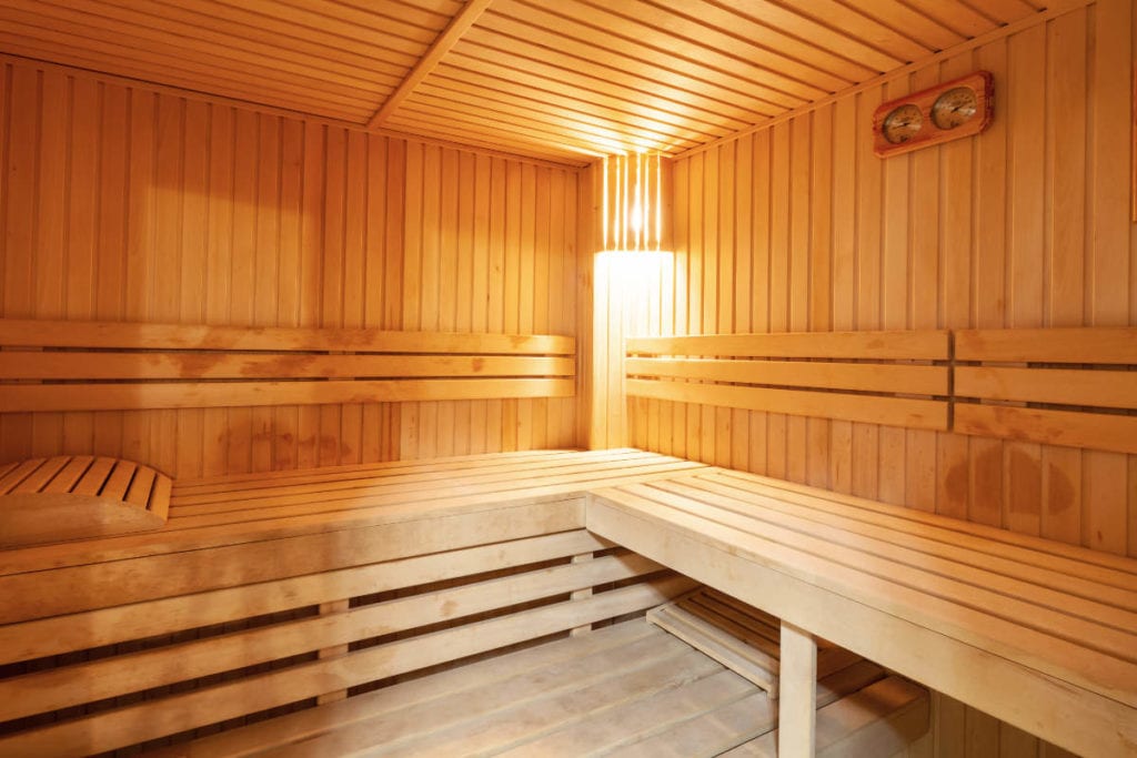 Sauna · Wellness in Andis Skihotel in Obertauern