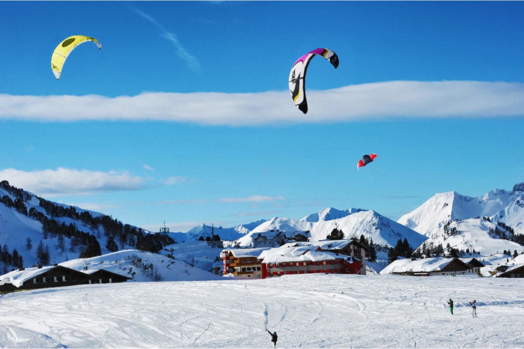 Snowkiten · Winterurlaub in Andi’s Skihotel in Obertauern